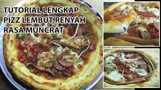 a complete tutorial on soft crispy pizza that tastes squirt
