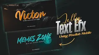 Pixellab Glossy Text Efx | Facebook Cover Photo | Pixellab Tutorial.