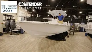 FLIBS 2024 - Contender Boats Unveils the New 29 Bay! 😍😍