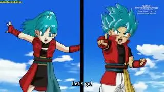 Super Dragon Ball Heroes SS4 Vegito and SSGod Trucks Transformation