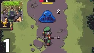 Idle Wasteland : Zombie Survival - Gameplay Walkthrough Part 1 (Android & iOS)