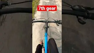 7th gear vs 1st gear 