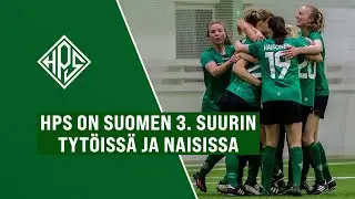 HPS on Suomen 3. suurin naisissa ja tytöissä
