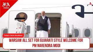 PM Narendra Modi's Poland visit | Warsaw all set for Gujarati style welcome for PM Narendra Modi