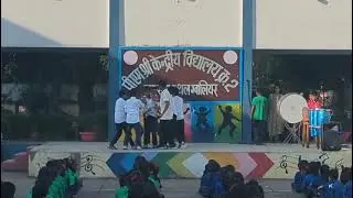 Dance performance by class fifth students #school #schoollife #trending