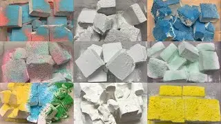 Crispy buttery fresh chalk crush by @colaasmr7684| gymchalk ASMR