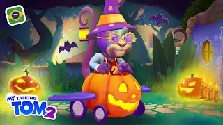 🥳🎃 Festa de Dia das Bruxas do Tom! Meu Talking Tom 2 (Vídeo de Jogabilidade)