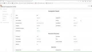 Complaint Management system