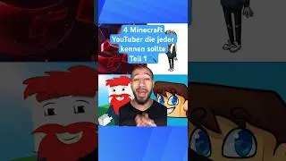 4 Minecraft YouTuber die jeder kennen sollte 🤔 #shorts #minecraft #youtubenews