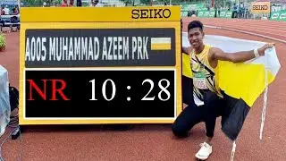 Azeem Fahmi Pecah Rekod 100 meter - Olahraga Terbuka Perak 2022