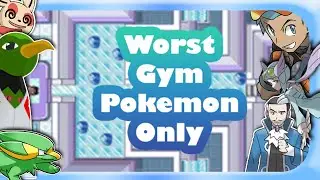 Can You Beat Pokemon Emerald With Each Gym Leaders Worst Pokemon ? (no items in battle)