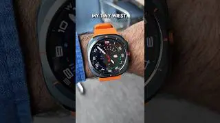 Samsung Galaxy Watch Ultra = Apple Watch Ultra #samsunggalaxywatchultra #applewatchultra