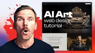 Using Beautiful AI Art for Web Design + ChatGPT to Create an Insane Website