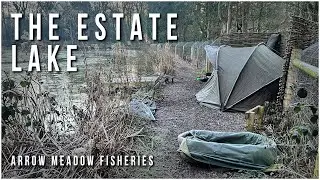 The Estate Lake - Winter Carp Fishing @arrowmeadowfisheries On The Bank! - Ep.7