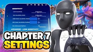 NEW Best Controller SETTINGS + Aimbot Sensitivity In Chapter 7 (Fortnite Tutorial)
