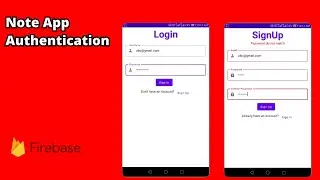 Build a Note App with Firebase and Jetpack Compose | Firebase Authentication