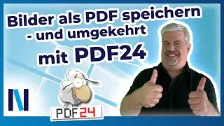 PDF24: Bilder aus PDFs herausziehen oder in PDFs umwandeln – so geht’s!