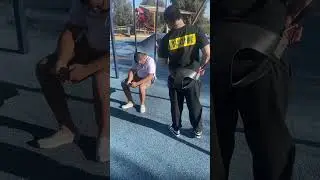 Prank on the park