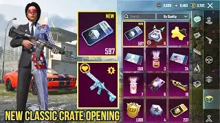 new premium crate opening pubg mobile 600 Classic crate opening M416 glacier❄️200 supply opening
