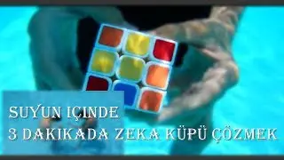 Suyun Altında Rubik Küp Çözme ( İddalı )