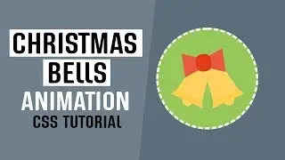 CSS Christmas Bells Animation | Pure CSS Animation  2019
