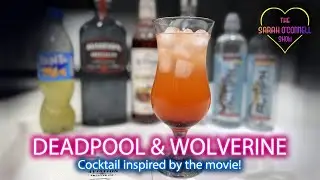 Deadpool & Wolverine Cocktail - inspired by the movie!