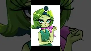Color theory - Disgust Inside out #insideout2 #insideout