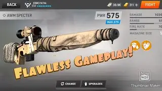 WARFACE MOBILE- Flawless Sniping Gameplay!!|AWM Specter🔥