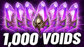 THE BIGGEST SHARD OPENING EVER! (2x Legendary Boost) - Raid Shadow Legends Void Shard Pulls