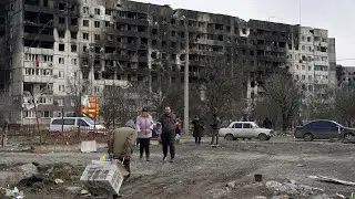 Mariupol, Ukraine - Ukrainian City Destroyed by Russia