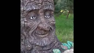 Уличное кашпо «Два пня с гнездом»