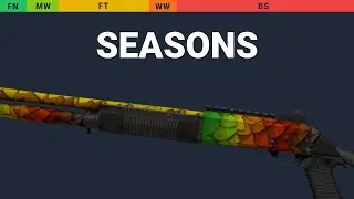 XM1014 Seasons - Skin Float And Wear Preview