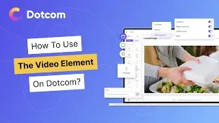 Grab visitors' attention with Dotcom’s video element! | #video #tutorial #dotcom