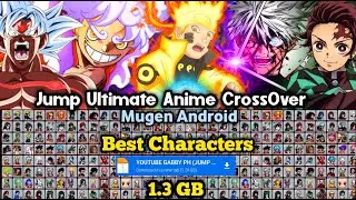 Update!! Jump Ultimate Anime Crossover Mugen Game Android 2024