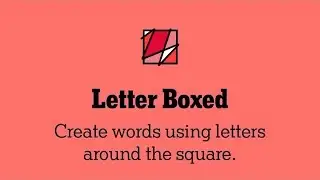 2-WORDS GENIUS SOLUTION for TODAYS LETTER BOXED Puzzle! NYT Letter Boxed Answer Today August 26 2024