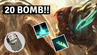 Insane Game! Pyke 20 BOMB! Hanjaro Plays Pyke Support!