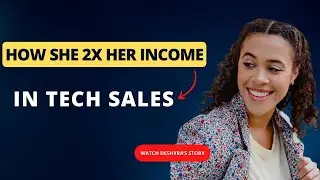 How Deshyra Was Able to 2x Her Income in Tech Sales (CourseCareers Review)