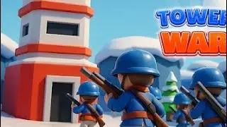 Tower War Gameplay | Epic Tower Defense Battle #shorts