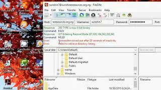 How To Fix File Zilla Errors