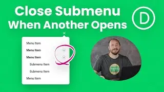 How To Collapse Other Divi Mobile Menu Submenus When Another One Is Opened