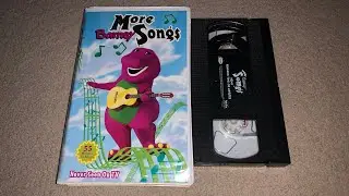 Opening And Closing To More Barney Songs 1999 VHS
