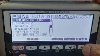 How to setting IP address for KRN100