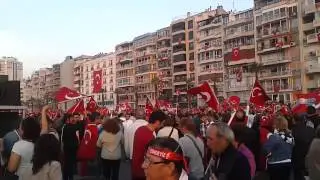 Gündoğdu meydanında 29 Ekim çoşkusu