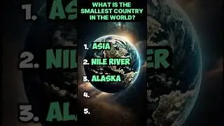 CRAZY geography quiz! EXPERTS only!