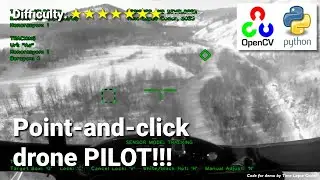 Low-cost visual waypoint for drones | AI Computer Vision Target Tracking Tech for Autonomous Drone