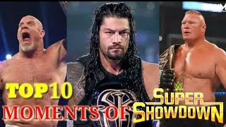 TOP 10 MOMENTS  OF SUPER SHOWDOWN 2020 | WRESTLEMANIA 36 | SUPERSHOWDOWN | WRESTLING MAFIA