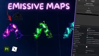 Emissive Maps w/ Roblox Studio & Substance Painter | Game Development