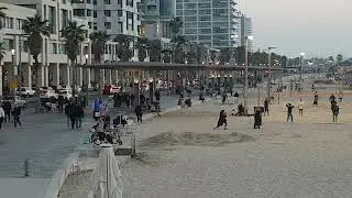 Por de sol em TelAviv 22.01.2023