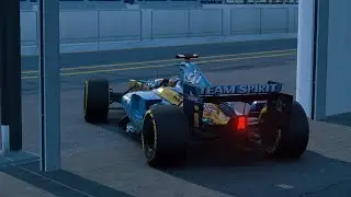 Renault R25 Alonso Slick test in Imola 2005 #assettocorsa