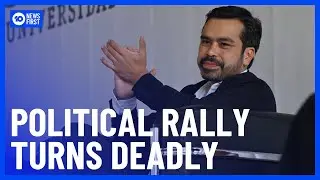 9 Die From Stage Collapsing At Political Rally In Mexico | 10 News First